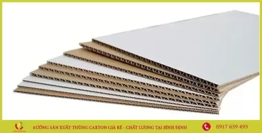 Bìa Carton Phôi Giấy - Mẫu 11