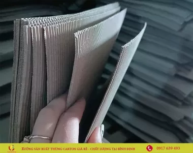Bìa Carton Phôi Giấy - Mẫu 4