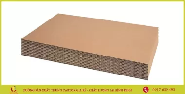 Bìa Carton Phôi Giấy - Mẫu 9