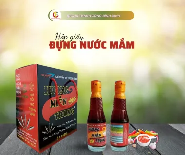 Thiết Kế In Ấn Hộp Nước Mắm