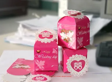 Hộp Bánh Cốm - Bánh Phu Thê