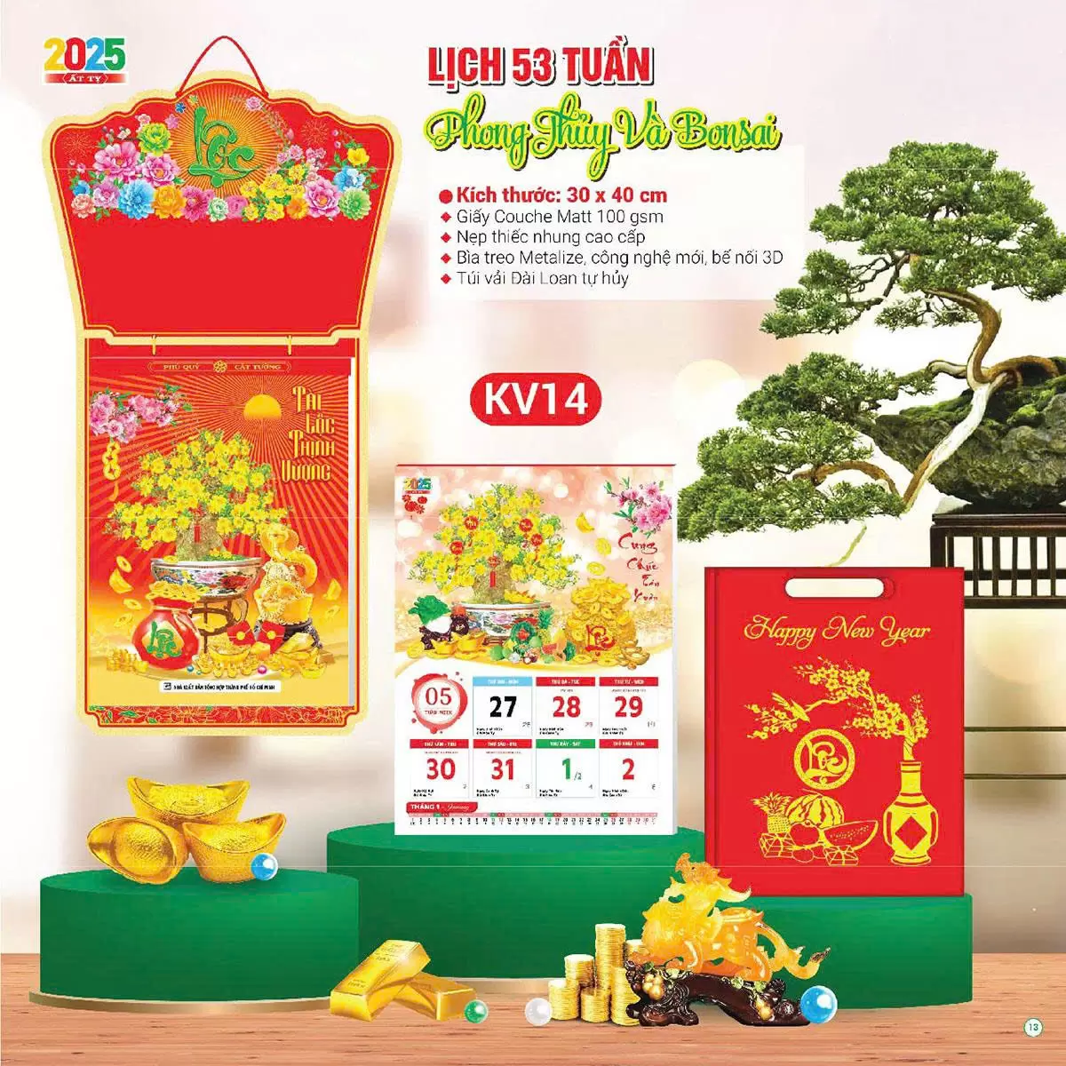 Mẫu Lịch Tết 10