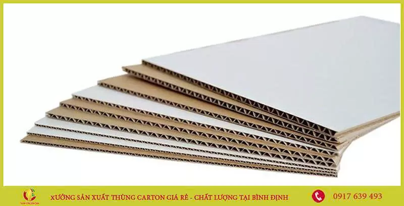Bìa Carton Phôi Giấy - Mẫu 11