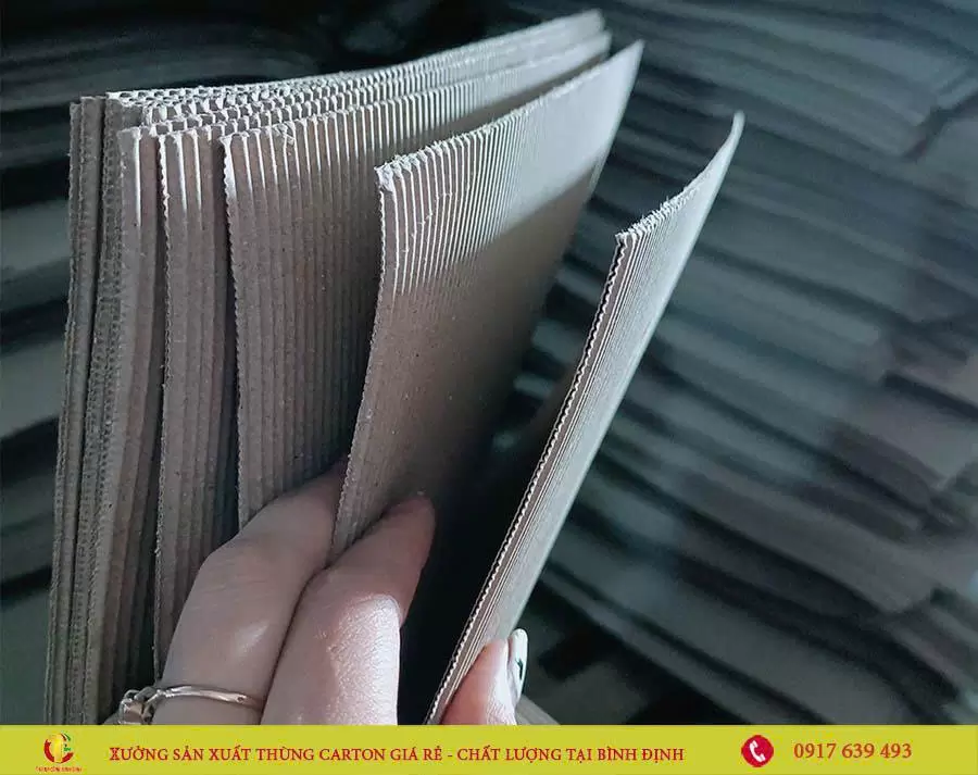 Bìa Carton Phôi Giấy - Mẫu 4