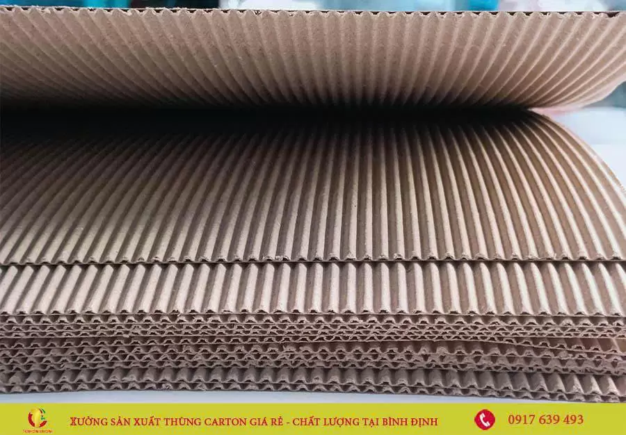 Bìa Carton Phôi Giấy - Mẫu 6