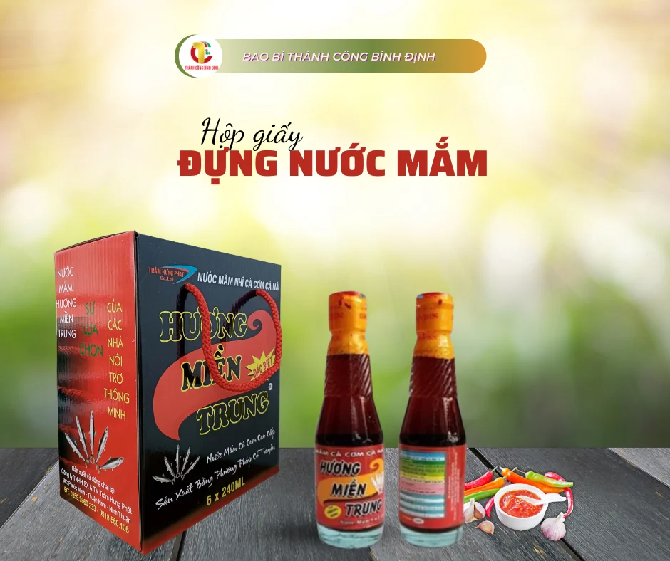 Thiết Kế In Ấn Hộp Nước Mắm